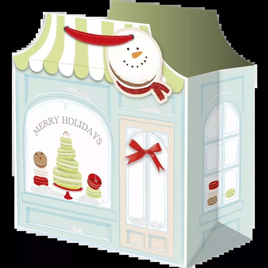 Macaron Mania Bakery Shop Large Gift Bag