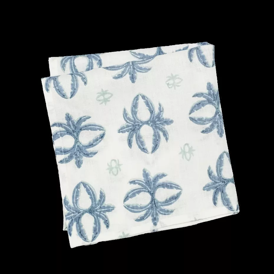 Maison Venu Prytania Napkin – Cobalt