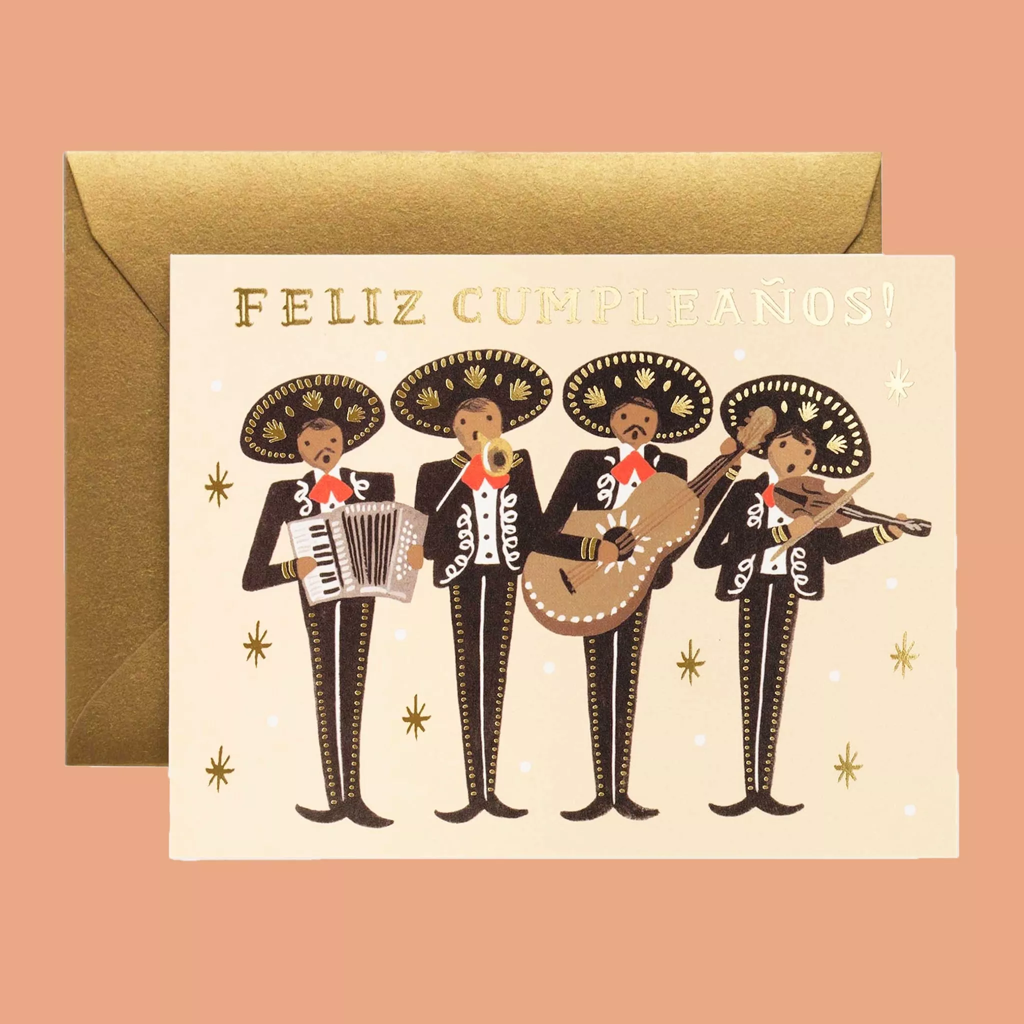 Mariachi Birthday Card