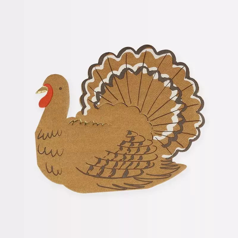 Meri Meri Turkey Paper Napkins