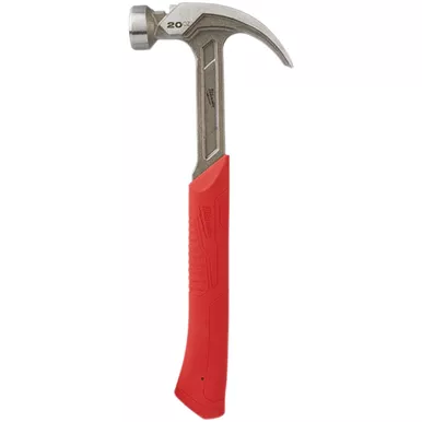 Milwaukee 48-22-9080 20 oz. Curved Claw Smooth Face Hammer