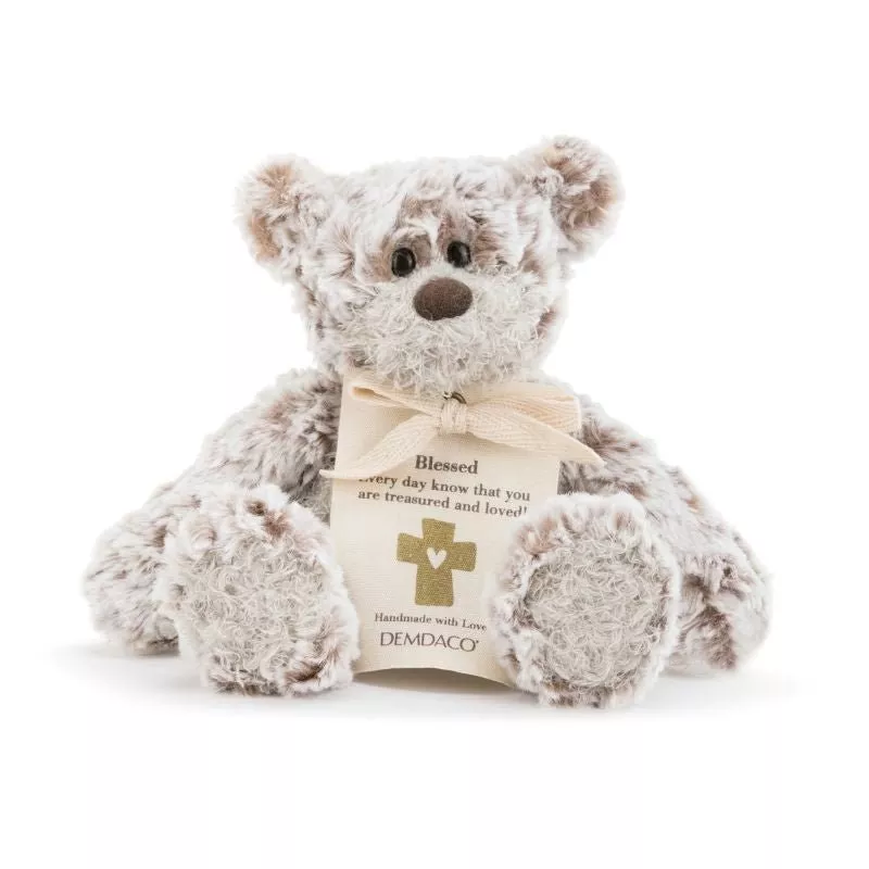 Mini Giving Bear- Blessed