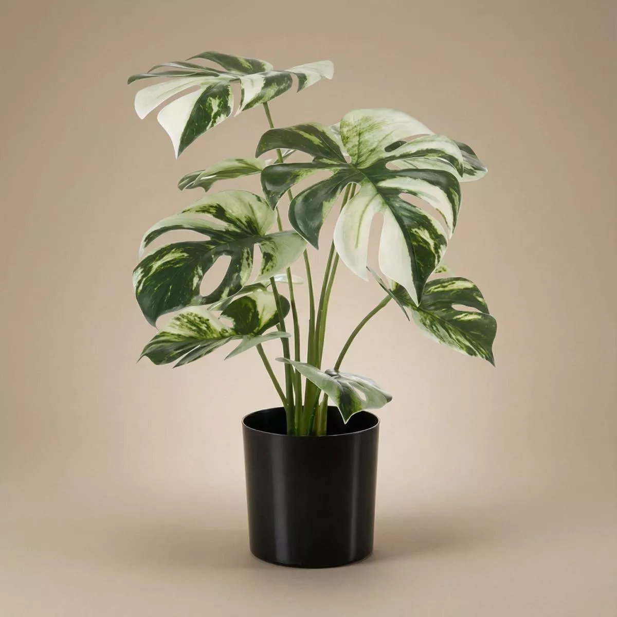 Monstera bush in pot 40cm – Artificial plant
