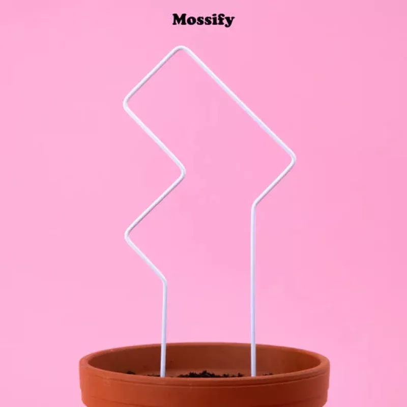 Mossify Tetris Metal Trellis - White