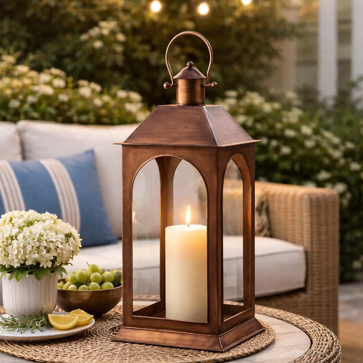 Old World Copper Lantern 24258221