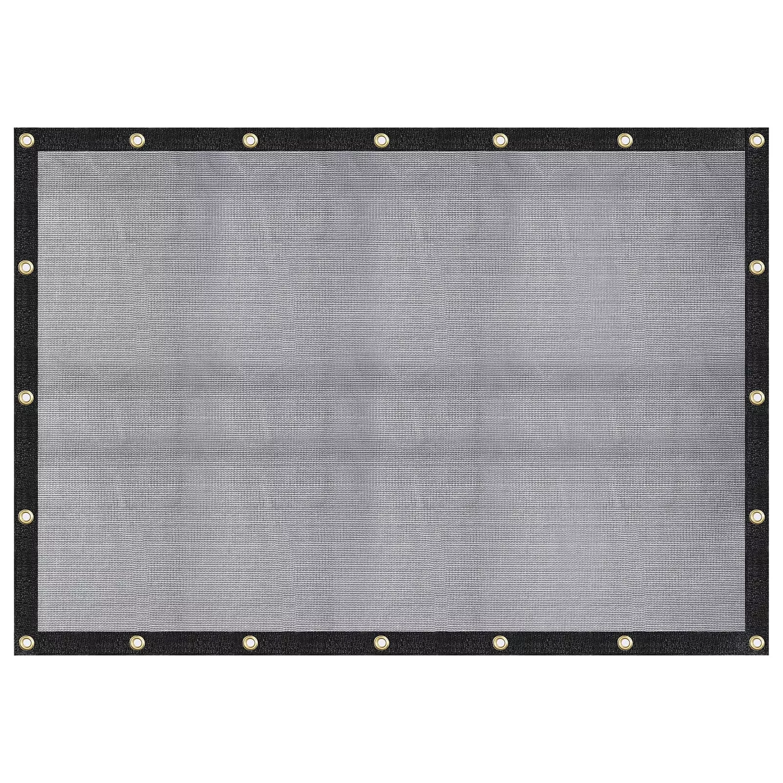 Orchids Supplies: SunShade Cloth 60-70% - 9 Needle Knitted Heavy Duty Black with Grommets