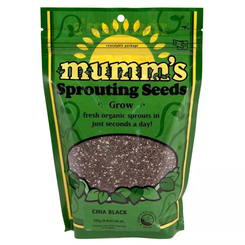 Organic Chia Sprouting Seeds