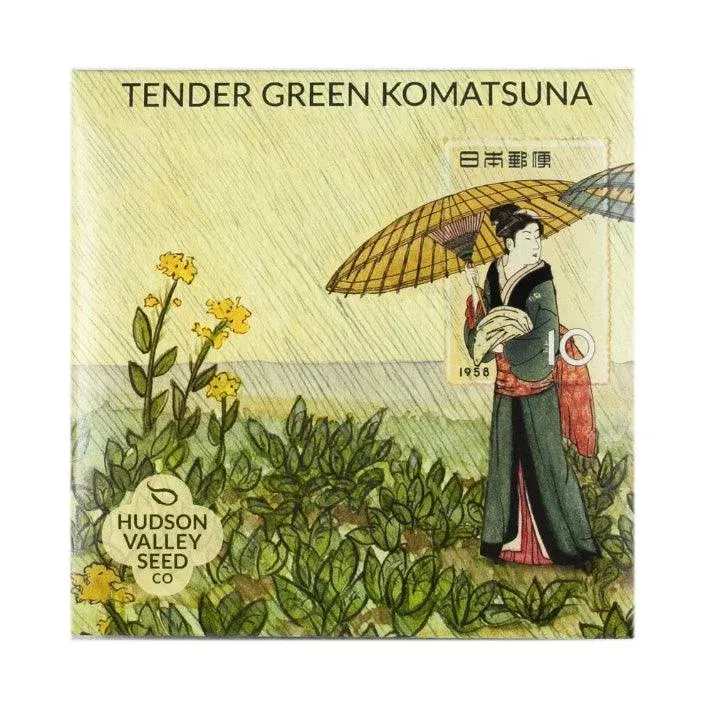 Organic Tendergreen Komatsuna Art Pack
