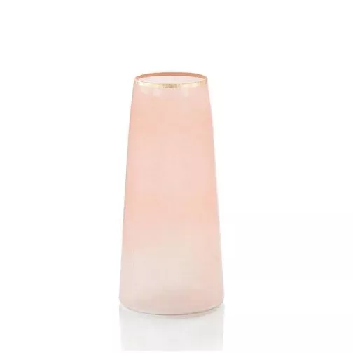Palest of Pink Glass Vase – Large