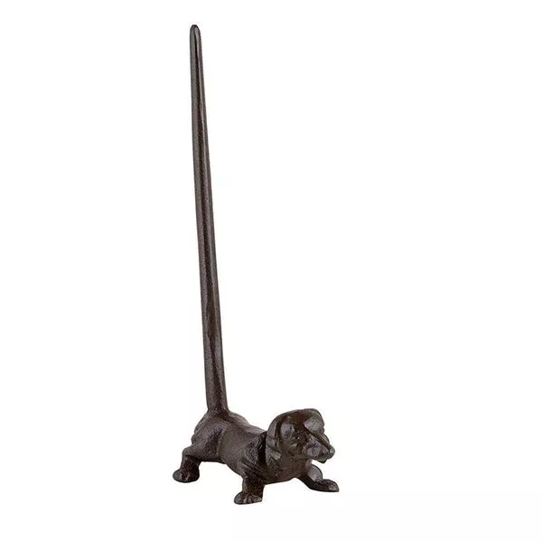 Paper Towel Holder – Cast Iron Dog