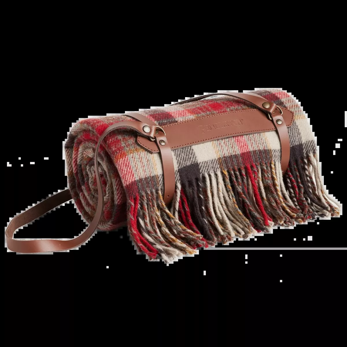 Pendleton Motor Robe Throw with Leather Carrier – Lassen