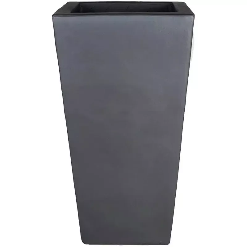Plain Plant Pot 60cm Height 31cm Dia Kubis Anthracite