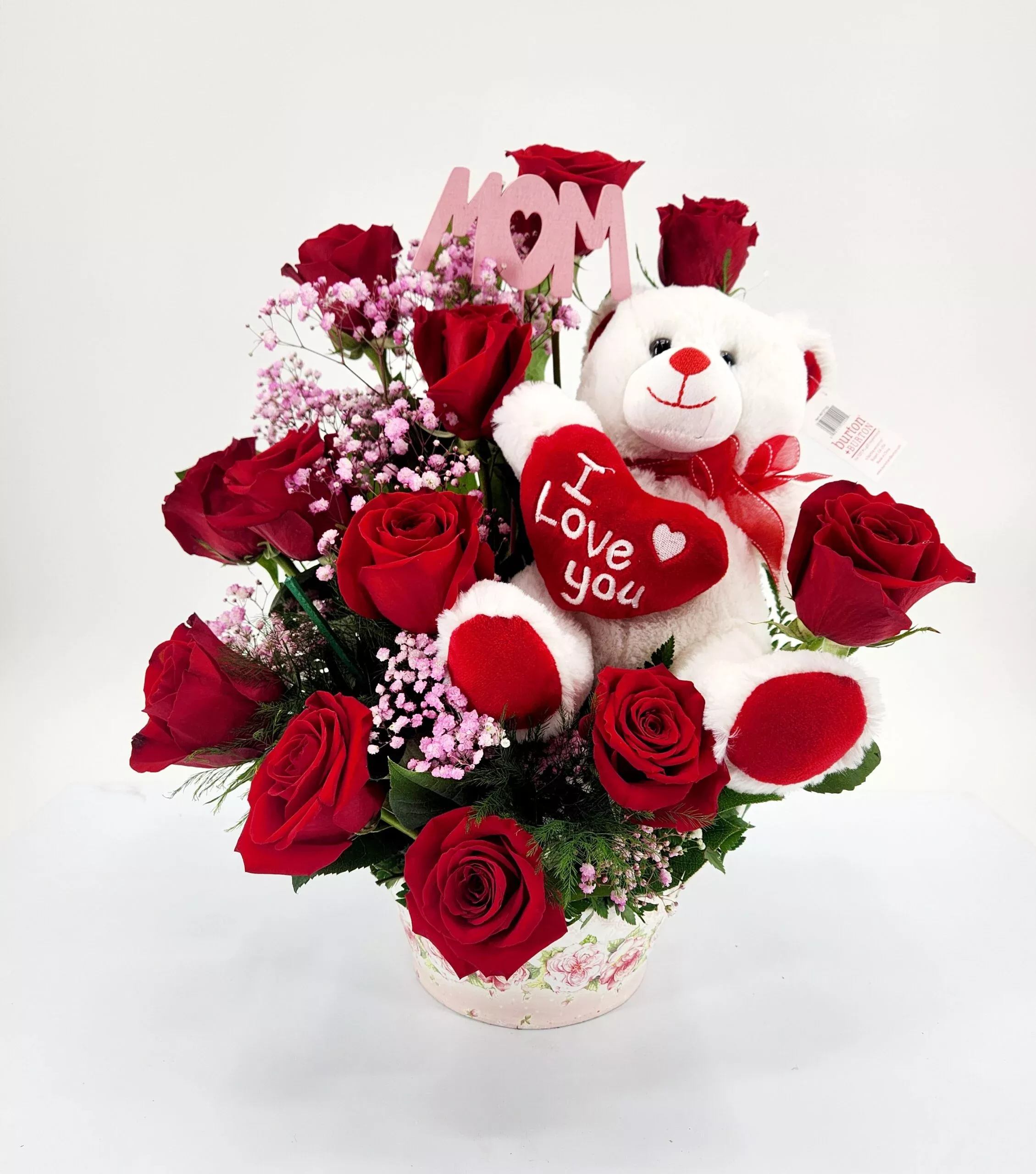 Red I Love You Beary Much