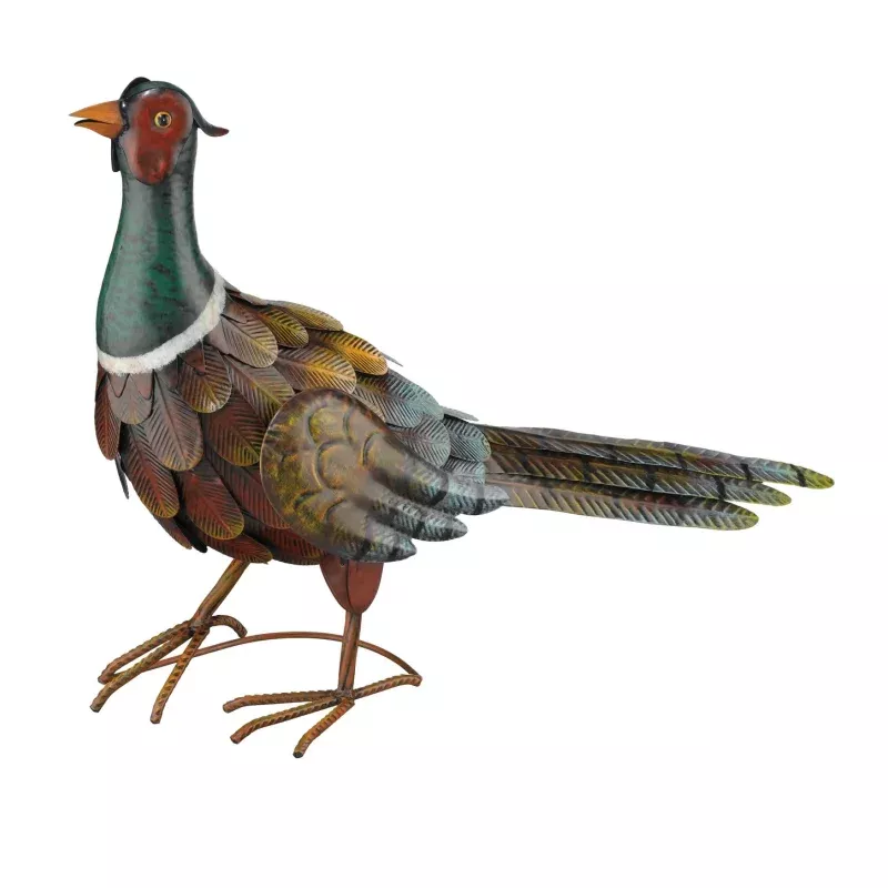 Regal Art and Gift Pheasant Decor with Head Up