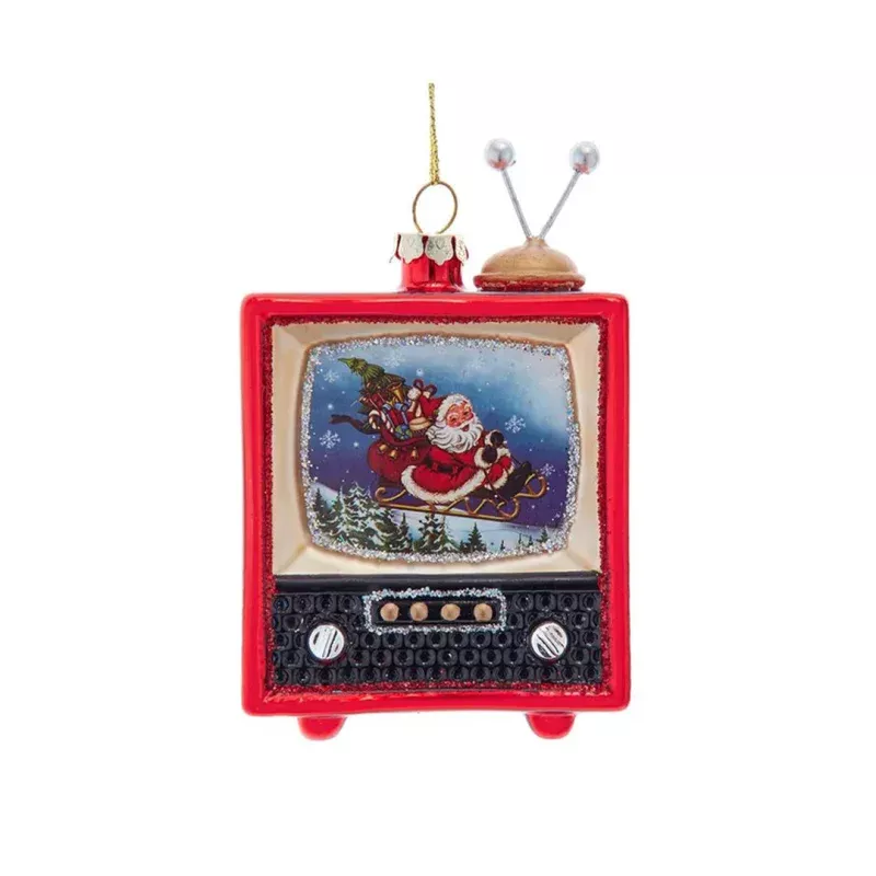 Retro TV Ornament