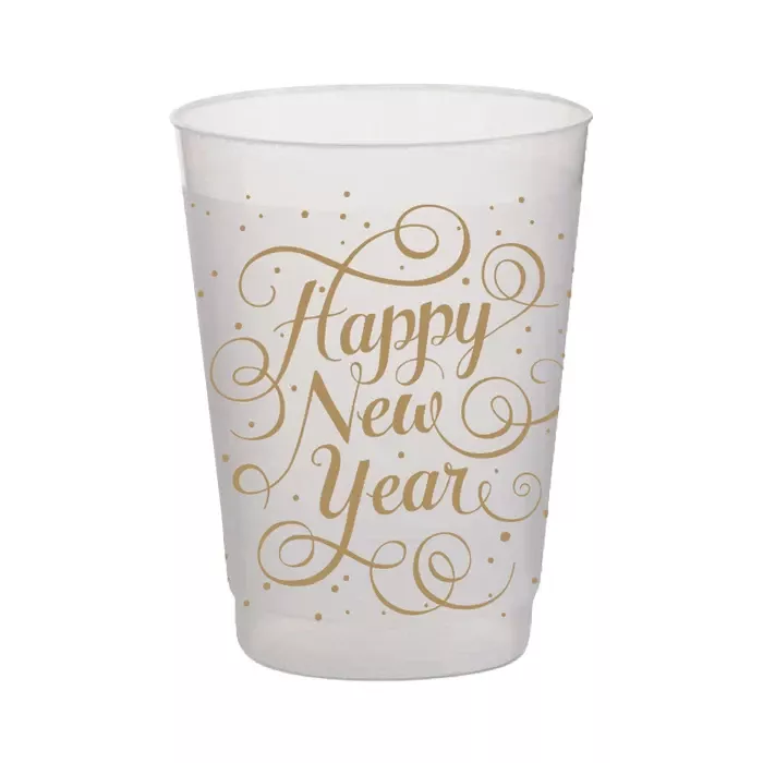 Rosanne Beck Happy New Year Frost Flex Cups