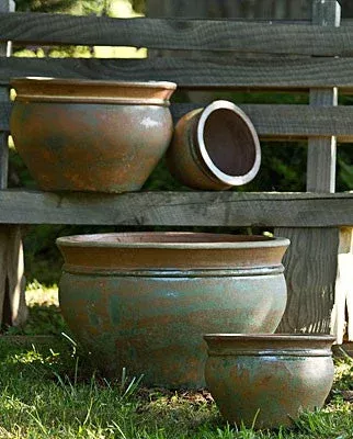 RUSTIC PLANTER (SM) 9″X10″