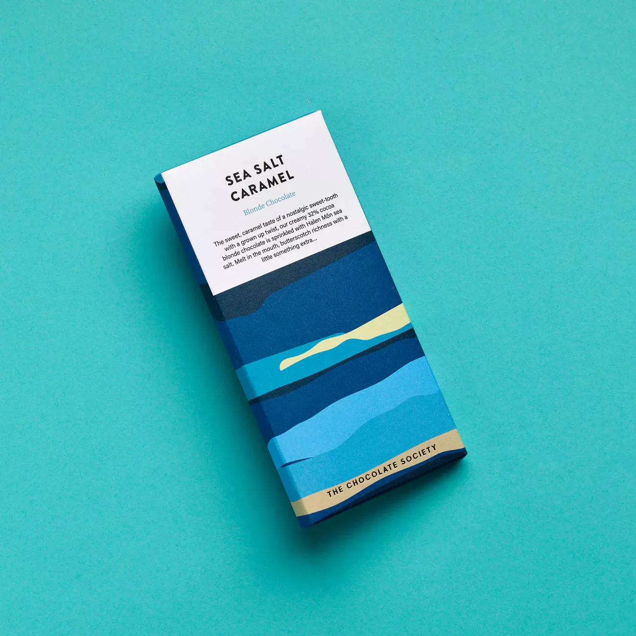 Salted Caramel Blonde Chocolate Bar