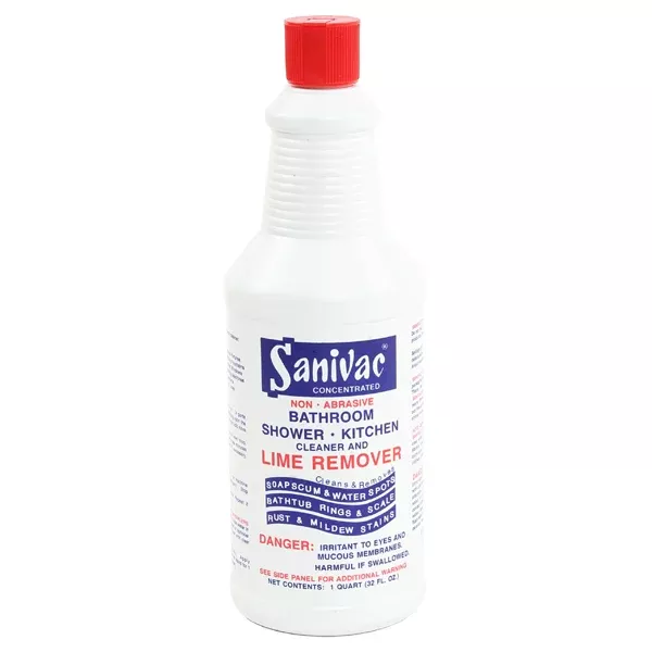 Sanivac Concentrate Bathroom Cleaner and Lime Remover