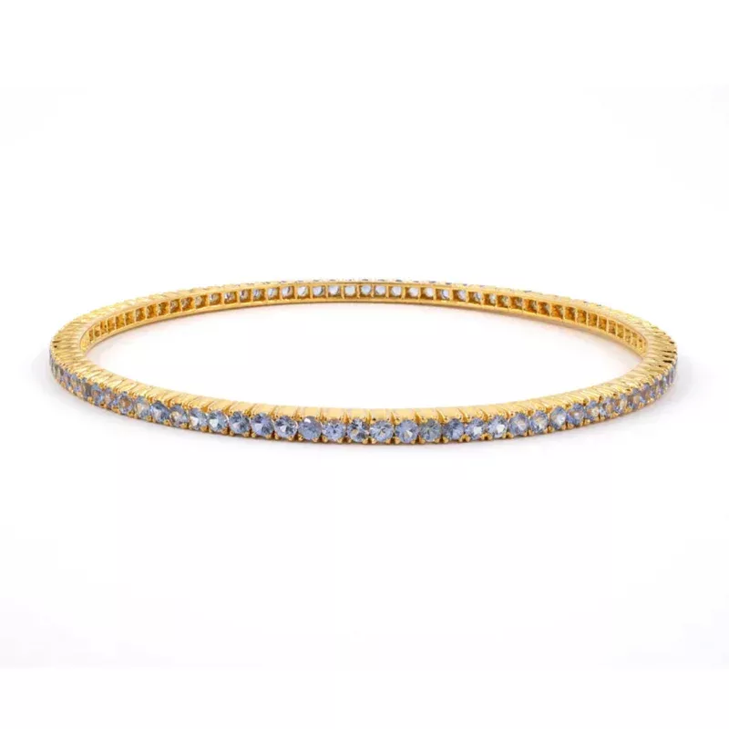 Sapphire Eternity Bangle
