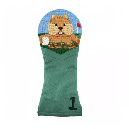 Smathers & Branson Gopher Golf Needlepoint Headcover (Driver)