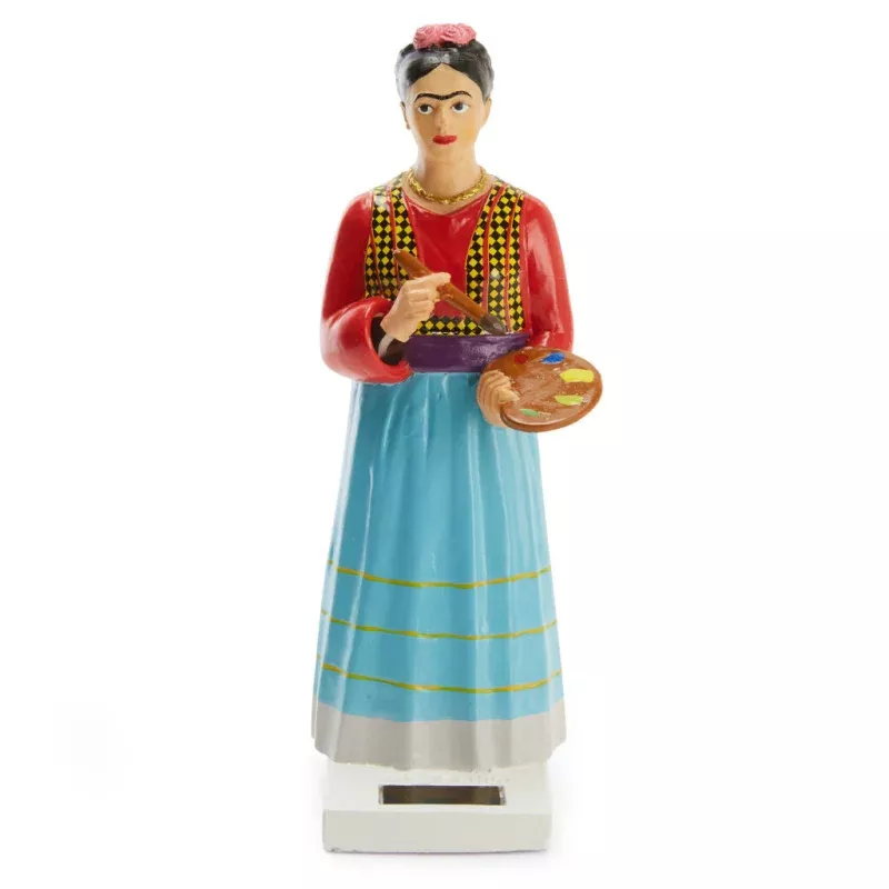 Solar-Powered Frida Figurine