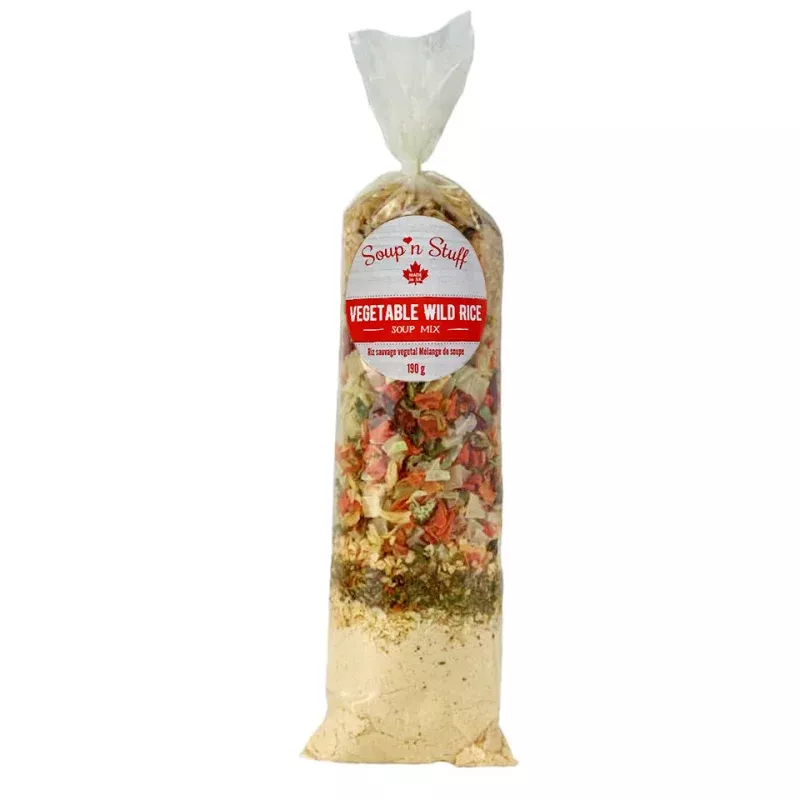 Soup Mix, Dry, Vegetable Wild Rice, 190g