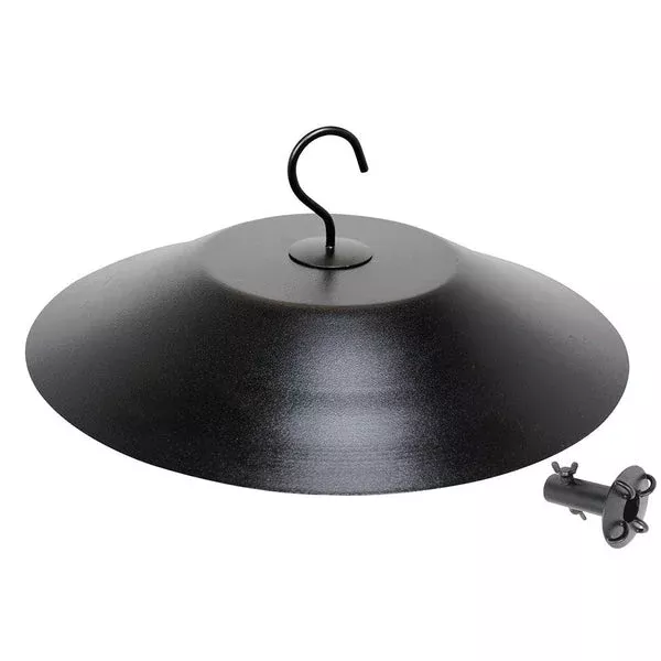 Squirrel Baffle Metal 16″ bk