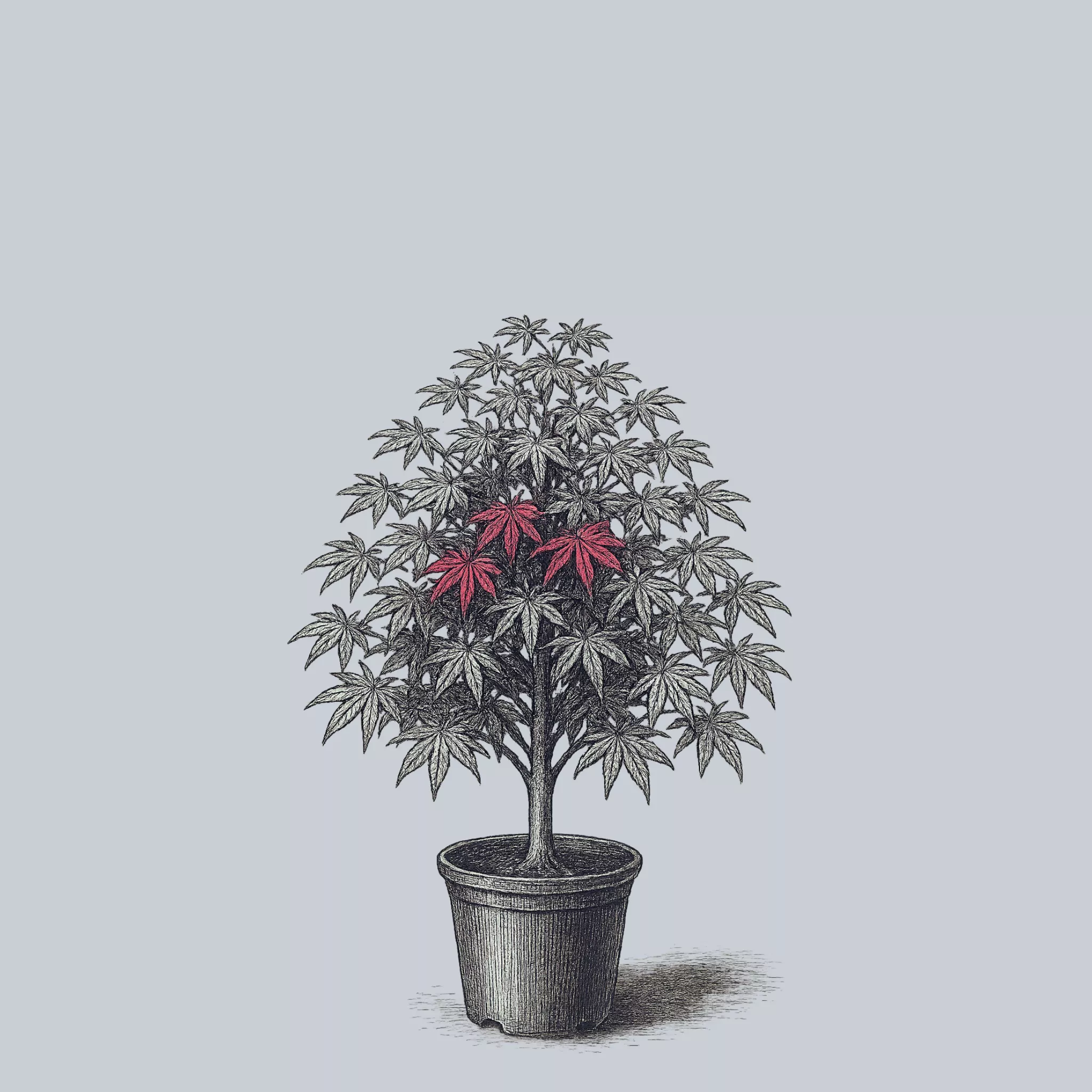 Sumi-Nagashi Japanese Maple