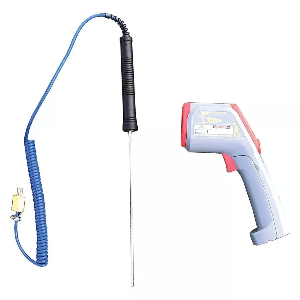 Turf-Tec Infrared Thermometer with Laser and Soil Probe
