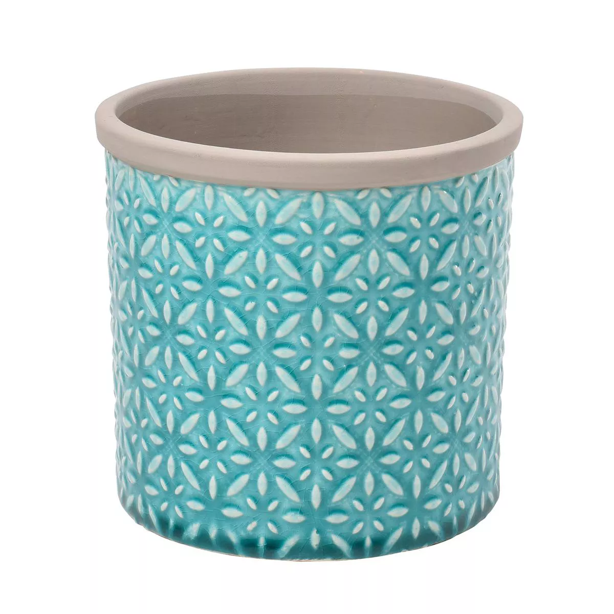 Tuscany Blue Glazed Pot 8211 Small