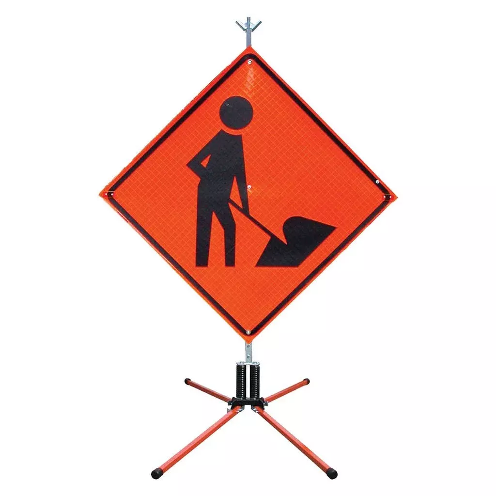 Twin Flex Rigid and Roll-Up Sign Stand