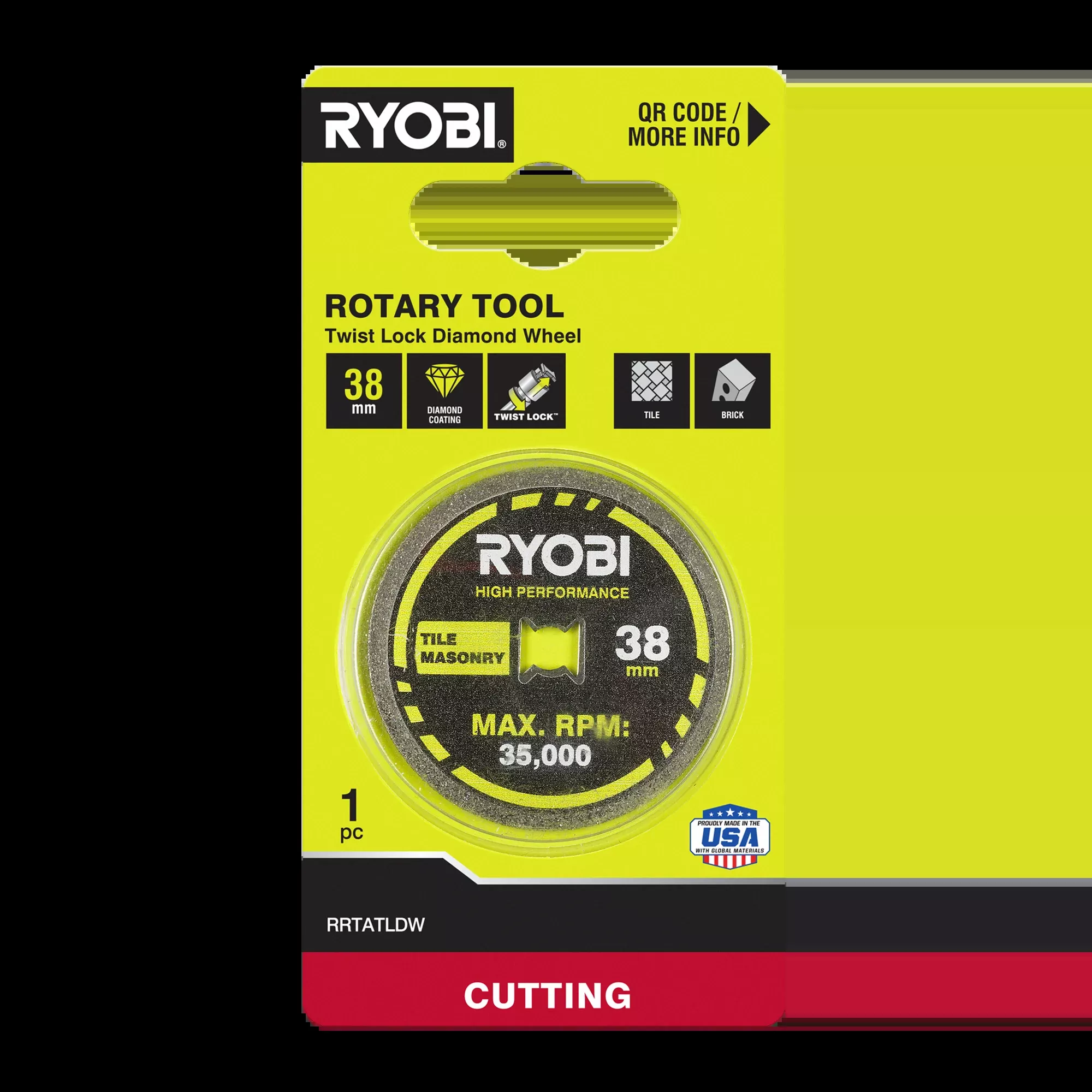 Twist Lock Tile Cutting Wheel