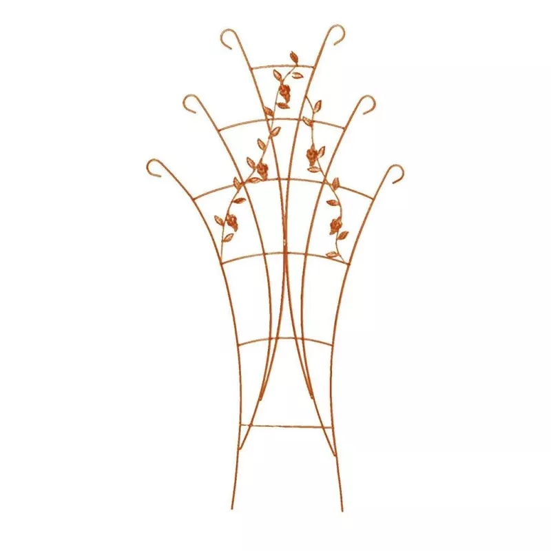 Vineyard Fan Trellis 66" Copper