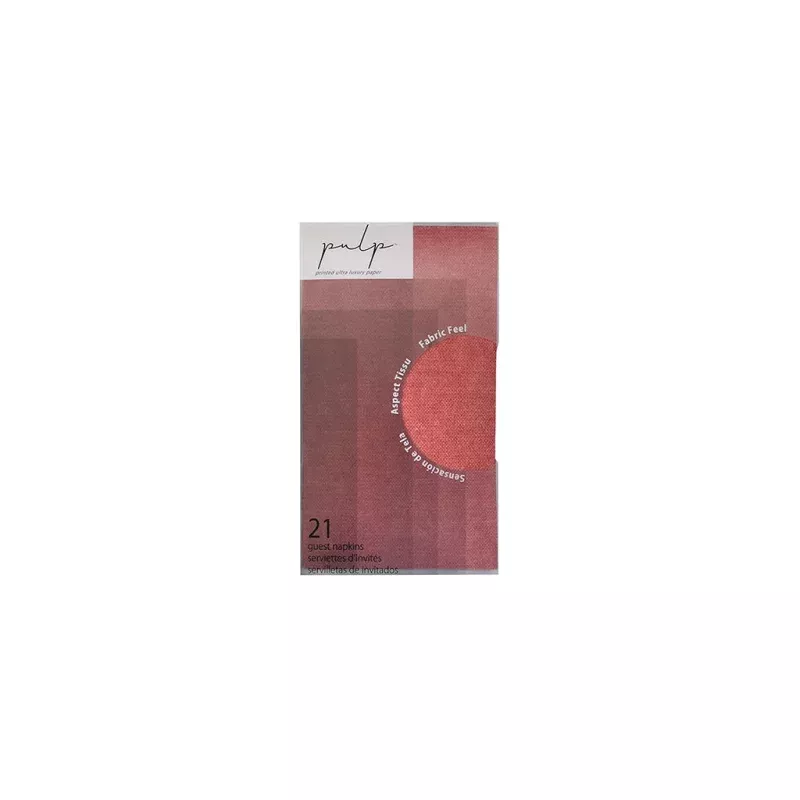 Volume 1 Guest Napkin 21pc Paprika