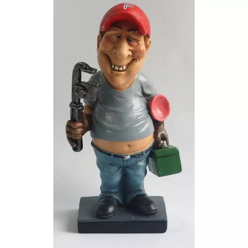 Warren Stratford Figurine- Plumber