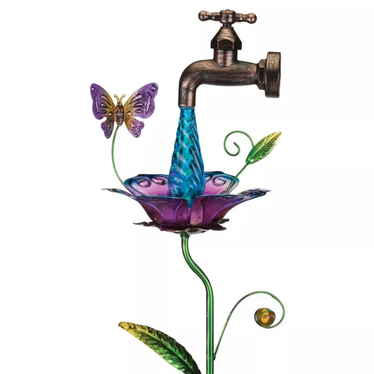 Waterdrop Solar Stake – Butterfly