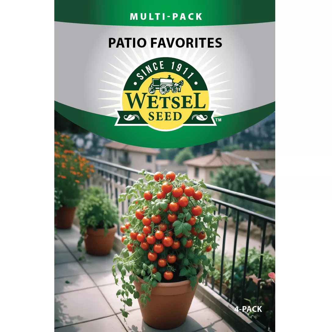 Wetsel Seed™ Patio Favorites Multi-Pack Seed Packets