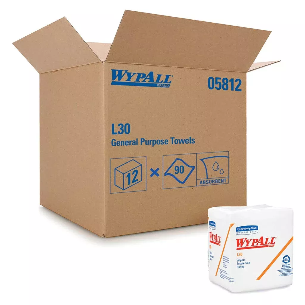 WypAll L30 Cleaning Towels | 12 Pack