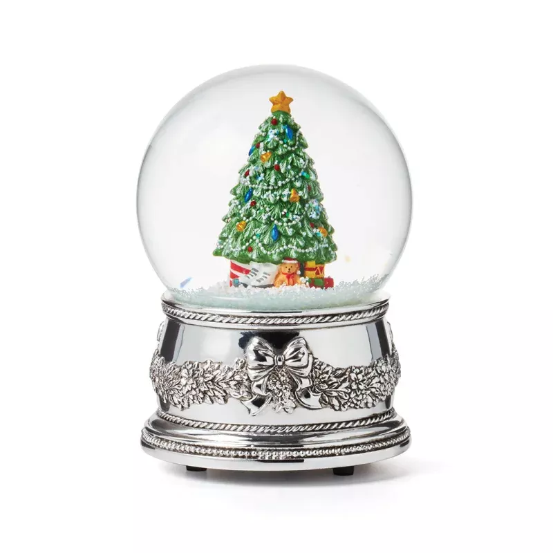 Xmas Tree Musical Snowglobe