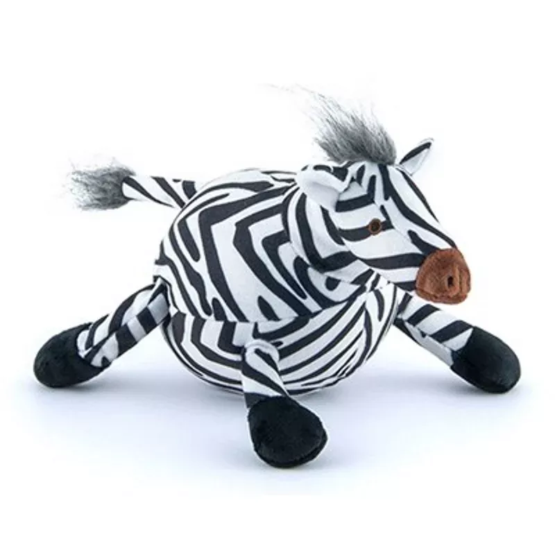Zebra Safari Dog Toy