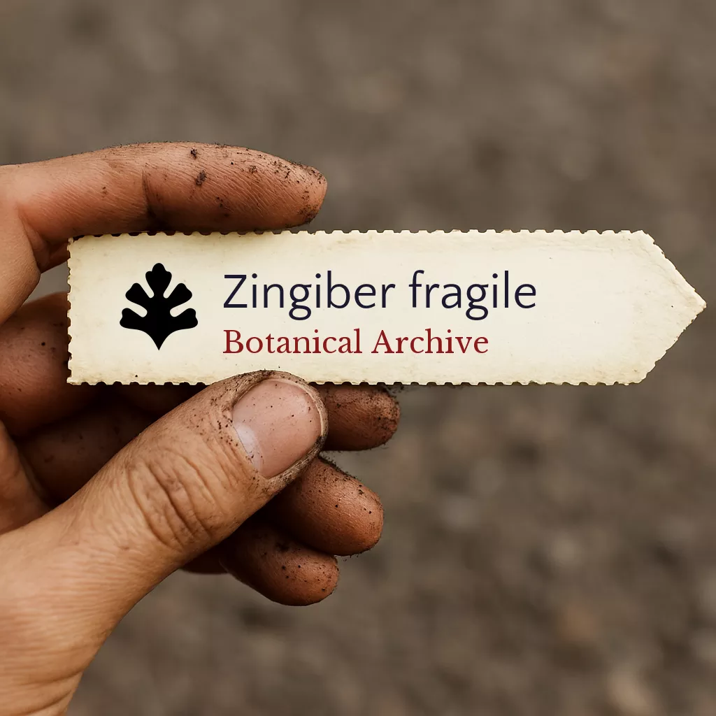 Zingiber fragile SEEDS