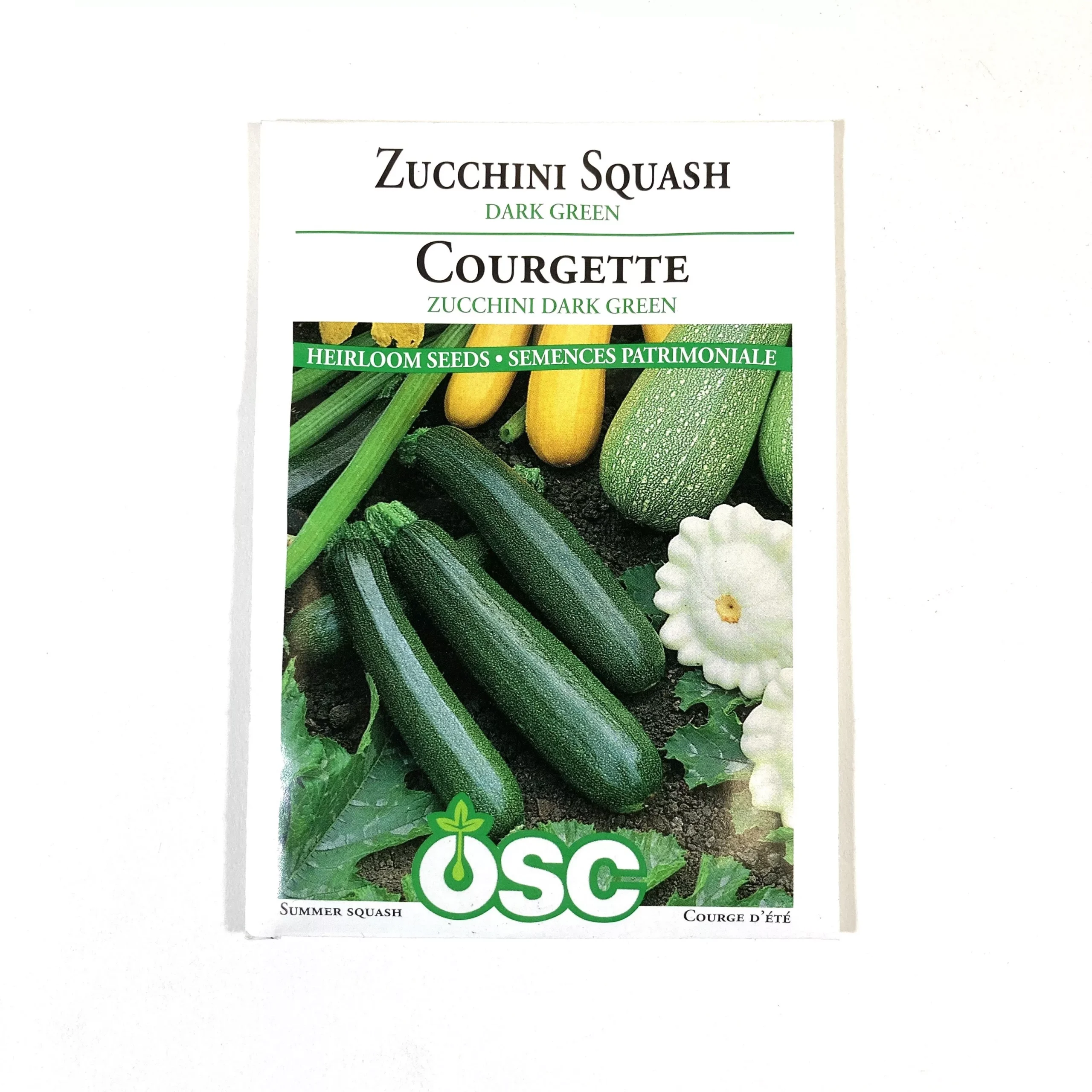 Zucchini – Dark Green Seeds, OSC